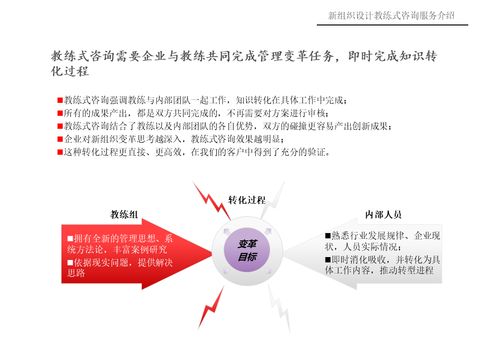 新組織設計 教練式咨詢服務介紹
